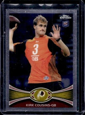 2012 Topps Chrome Kirk Cousins RC Rookie #146 Redskins - Image 1 of 2