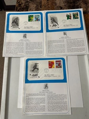 DC COMICS: : Green Lantern  Postal Comm. Society FDC Jul 20, 2006  - LOT OF 3! - Image 1 of 4