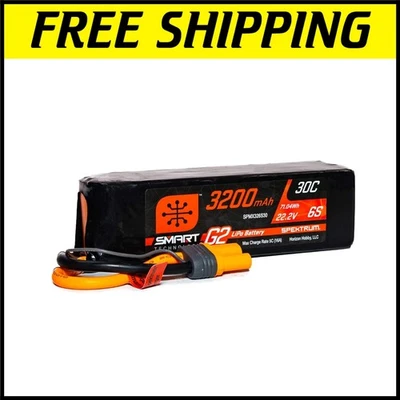 Reliable 30C 22.2V LiPo Battery with IC3 & Auto Storage - Perfect for Pilots - Image 1 of 4