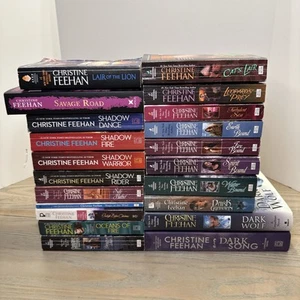 Mixed Lot 21 Christine Feehan Books Novels Carpathian Drake Sea Haven Shadow Rid - Imagen 1 de 22