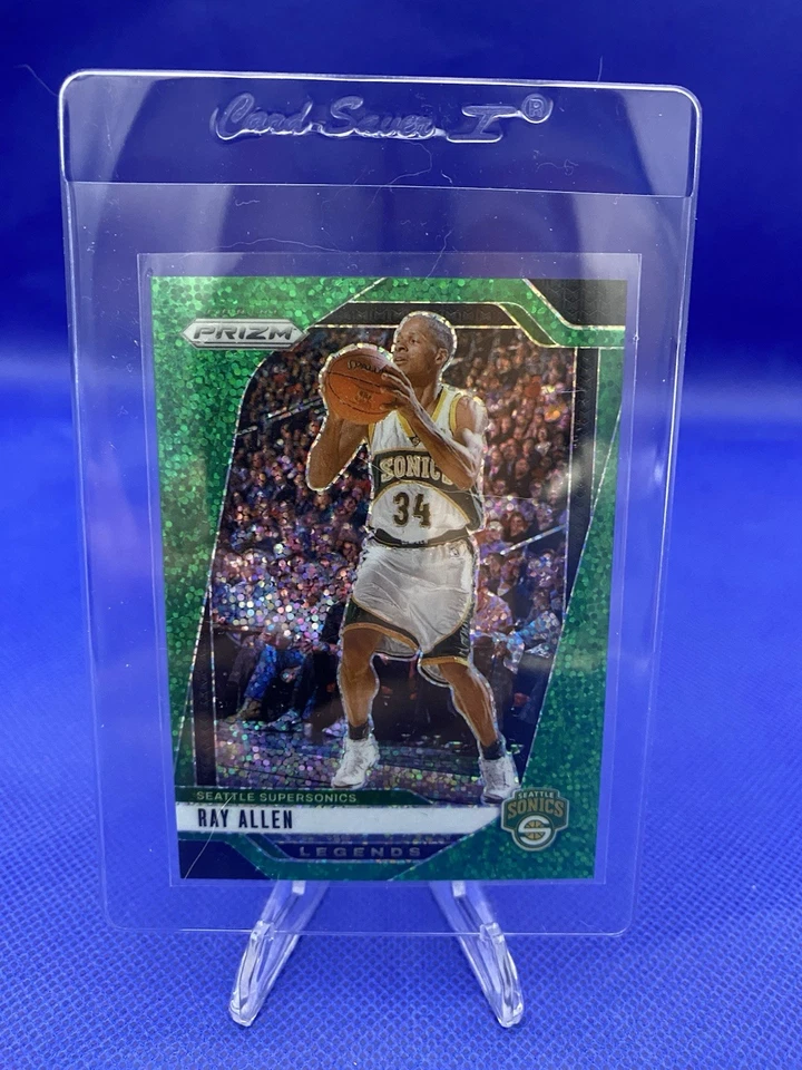 2024 - 25 帕尼尼 Prizm Legends Ray Allen #300 绿色快速突破 /8 — 第 1/2 张图片
