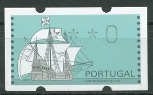 Portugal ATM 1993 Segelschiffe, 0-Druck, ATM 7 I postfrisch - Bild 1 von 1