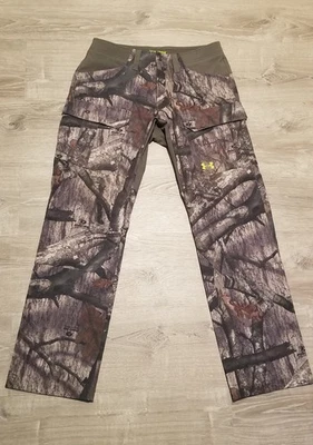 Under Armour Scent Control Speed Freek Camo Pants Realtree Xtra Mens 34 X 34 - Image 1 of 4