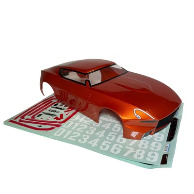 Redcat Racing RDS Drift Car Factory Painted Orange Body With Magnet Mounts - Image 1 of 4