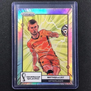 2022 Prizm FIFA World Cup Qatar MATTHIJS DE LIGT Manga SSP #13 - Imagen 1 de 1