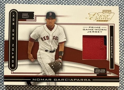 Nomar GARCIAPARRA🔥2003 Playoff Piece of the Game Prime PATCH Relic 21/25💥 - Image 1 of 2