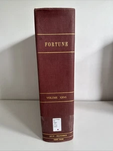 Vtg FORTUNE Magazine July - December 1942 BOUND BOOK 6 Issues Ads Art Vol XXVI - Picture 1 of 15