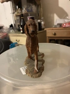 Unmarked Red Setter Dog Figurine - Picture 1 of 9