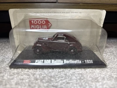 MODELOS STARLINE 1/43 FIAT 508 BALILLA BERLINETTA 1936 MILLE MIGLIA #45 Foto 1 de 4