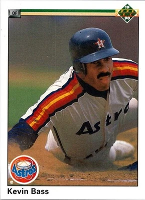 1990 Upper Deck - Kevin Bass #302 - Image 1 of 2