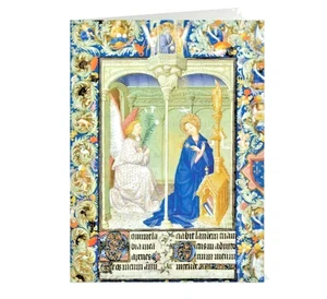 Metropolitan Museum of Art, The Belles Heures of Jean de France Weihnachtskarten - Bild 1 von 2