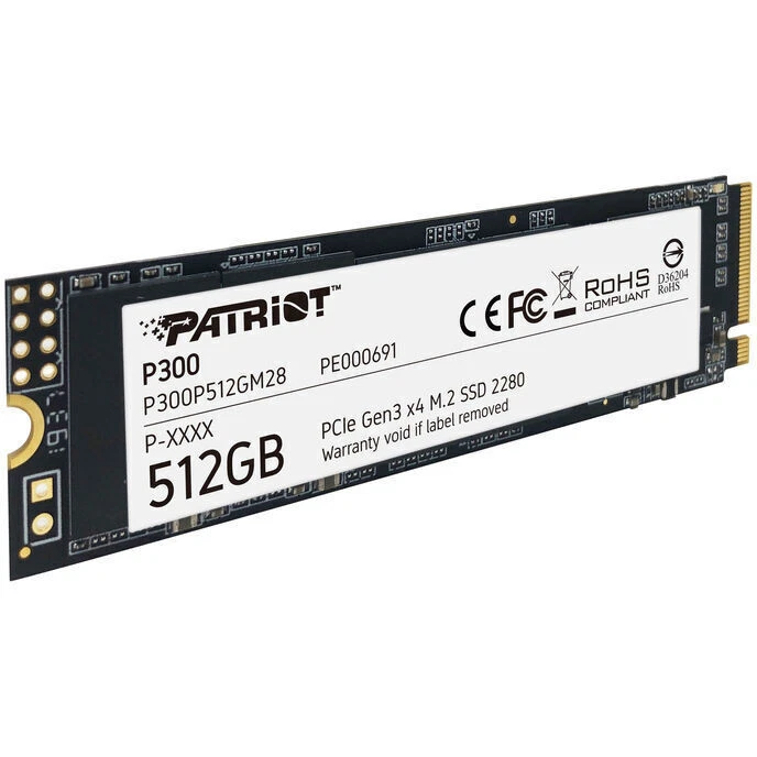 Patriot P300 512 GB M.2 2280 Ssd/ssm