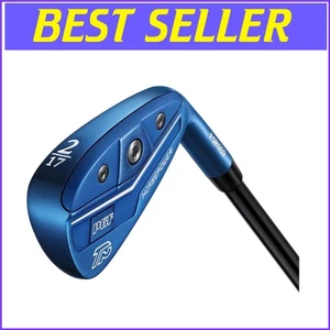 Enhanced Forgiveness & Distance: PGF Gold TP Pro Forged Iron - Ion Blue Finish - Picture 1 of 9
