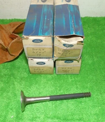 Ford Pinto Mercury Capri 1970-1973 NOS 1600cc 98ci 1,6 L Std válvulas de escape Foto 1 de 3