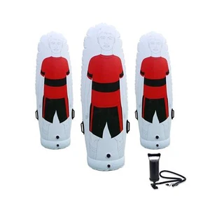 TNZMART Soccer Inflatable Dummy Set Free Kicks Air Mannequin Wall Soccer Trai... - Picture 1 of 7