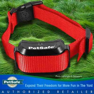 PetSafe YardMax Rechargeable Dog Fence Collar Receiver PIG00-11116 + Red Strap - Picture 1 of 12