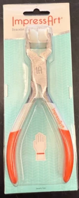 Impress Art Браслет Изгиб, Металлическое Формовочное Кольцо Плоскогубцы/Инструменты для Пробивания Отверстий - Изображение 1 из 2