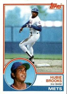 1983 Topps Hubie Brooks 3b New York Mets #134 - Picture 1 of 2