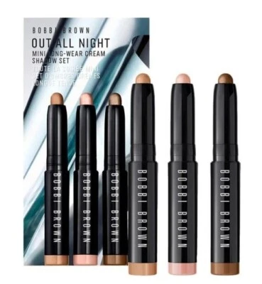 Bobbi Brown Out All Night Mini Long-Wear Cream Shadow Trio Set - Image 1 of 3