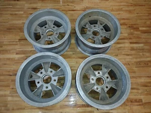 Set Of 4 American Racing Equipment Aluminum Torq 15x8.5 Wheels 1 1/4" Pos Offset - Picture 1 of 24