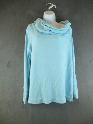 Top Lilly Pulitzer para mujer XL azul fuera del hombro pulóver manga larga Belinda Foto 1 de 4