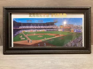""Ebbets Field Matinee"" de Andy Jurinko - Auténtica Obra de Arte enmarcada 1994 de Bill Goff" - Imagen 1 de 5