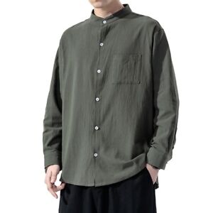 Trendy Mens Brawny Buffalo Flannel Long Sleeve Shirt Comfortable Fashion