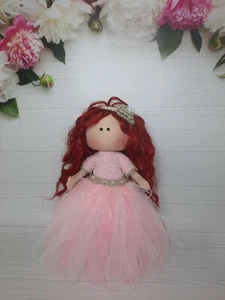 ♡Puppe nach Tilda Art ♡Künstlerpuppe ♡  top Qualität Unikat Handarbeit 24 сm - Bild 1 von 3