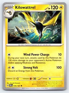 Kilowattrel 076/167 Uncommon Twilight Masquerade Pokemon Card - NM - Picture 1 of 2