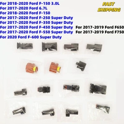 Tuner Harness Plug Kit 2017-2019 For Ford 3.0L & 6.7L F250 F350 F450 F650 F750 - Image 1 of 4
