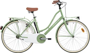 CITY BIKE VINTAGE LOMBARDO FERRARA AGEVOLE 26 1V VERDE LUCIDO - Foto 1 di 1
