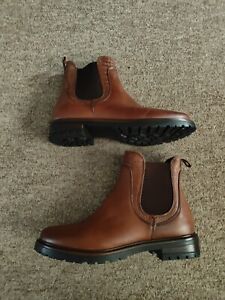 Ladies Rockfish Leather Chelsea Ankle Boots. Size 38 UK 5. Excellent Condition 