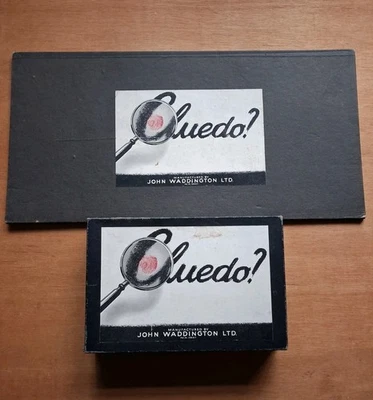*RARE* First Edition/ Fingerprint Cluedo 1940s - Fully Complete - Image 1 of 4
