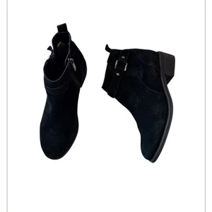 Blondo Luca Waterproof Suede Ankle Boots in Black Size 8.5 - Picture 1 of 7