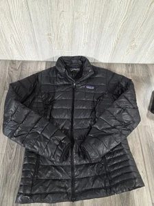 Patagonia Sweater Jacke Damen Gr. Small schwarz Goosedown Puffer Outdoor - Bild 1 von 9