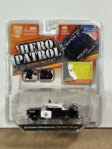Jada Hero Patrol Precincts San Francisco Police 1956 Chevy Bel Air Wave 6 HTF - Picture 1 of 4