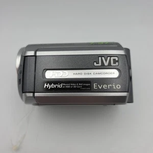JVC Everio GZ-MG130U Hybrid HDD Camcorder 30GB 34x Optical Zoom Not Tested - Picture 1 of 10
