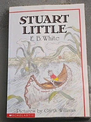 Stuart Little Paperback Book EB White Harper 1987 Scholastic Summer Vintage Foto 1 de 4