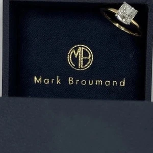 Los Angeles’ Mark Broumand Diamond Engagement Ring - 1.51ct Center Diamond - Picture 1 of 12