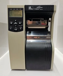  Low Use 5,500" Zebra 110Xi4 203 dpi Thermal Transfer Label Printer Ethernet USB - Picture 1 of 5