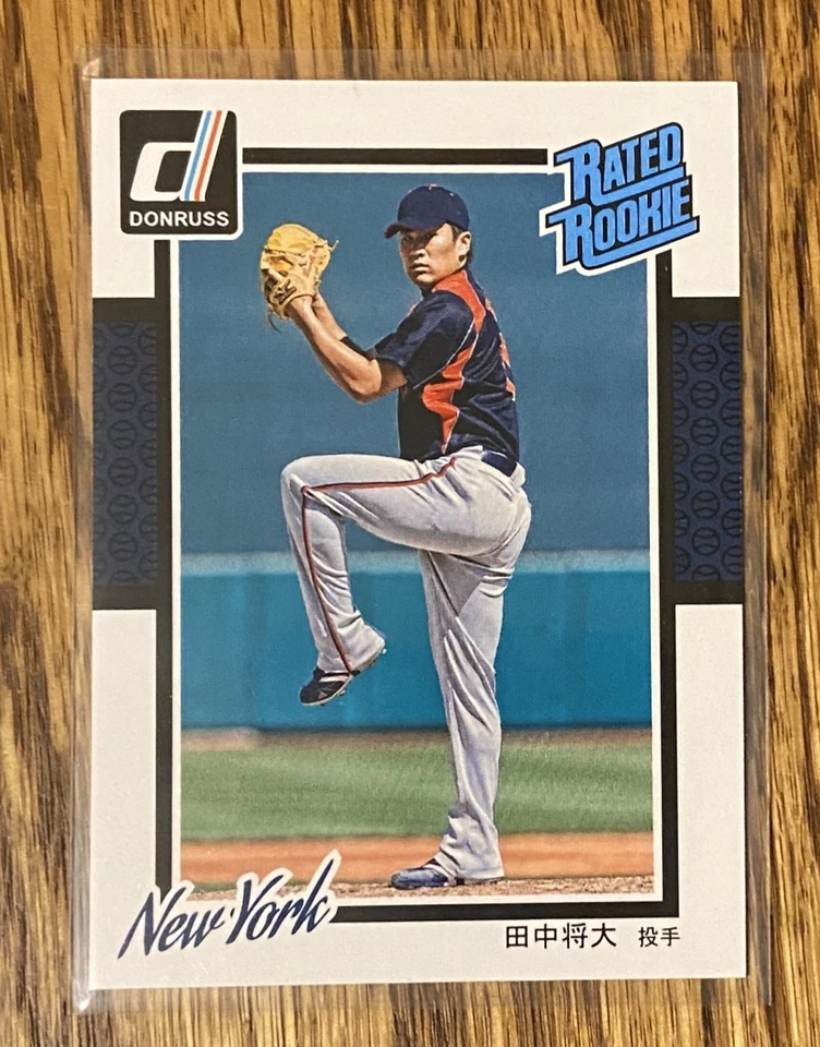 2014 Panini Donruss рейтинг дебютант #201... Masahiro Tanaka японская версия - Изображение 1 из 2