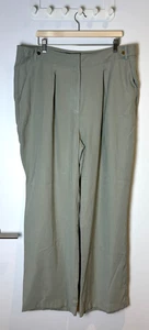NEXT - WIDE LEG - SIZE UK 20 - GREEN - Picture 1 of 9