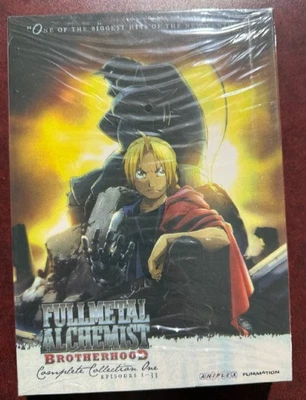 Fullmetal Alchemist Brotherhood Complete Series DVD Collection Parts 1 & 2 Brand - Image 1 of 2