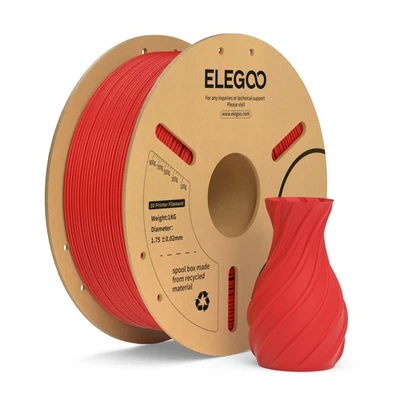 【Compre 6 y obtenga 4 gratis, agregue 10】ELEGOO PLA PLA + Filamento de impresora 3D rápida PLA + ASA 1 KG  Foto 1 de 4