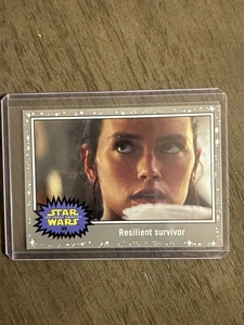 2015 Topps Star Wars Journey To The Force Awakens #98 Resilient Survivor 🔥 - Picture 1 of 2