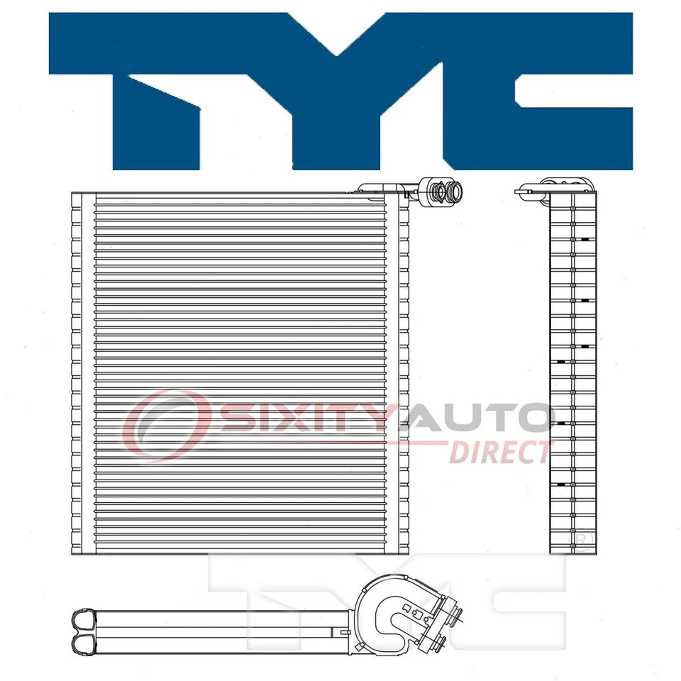 TYC Front AC Evaporator Core for 2007-2015 Lincoln MKX Heating Air mt Foto 1 de 4