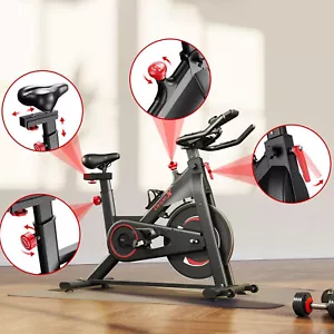 LCD Heimtrainer Ergometer Indoor Cycling Bike Fitness Cardio Speed Fahrrad NEU - Bild 1 von 11