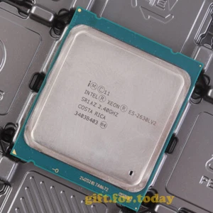 Original Intel Xeon E5-2630L V2 2.4Ghz 6-core 2400 MHz LGA2011 Processor CPU - Picture 1 of 4