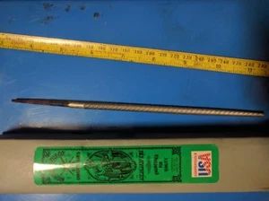 12x (1 dozen in box Nicholson Hand Files 6"  Round Bastard No.11716. Made in USA - Picture 1 of 3