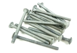 Everbilt 1/4-20 x 3-1/2 in. Galvanized Carriage Bolt (15-Pack) 187 142 BGC - Picture 1 of 3